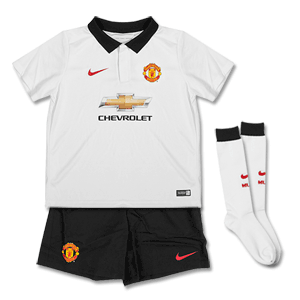 Nike Man Utd Away Little Boys Kit 2014 2015