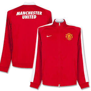Man Utd Red N98 Jacket 2014 2015