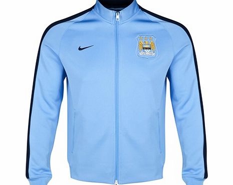 Manchester City Authentic N98 Jacket Blue