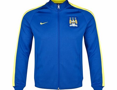Nike Manchester City Authentic N98 Jacket Royal Blue