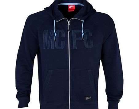 Manchester City AW77 Covert Full Zip Hoody -