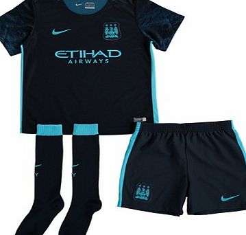 Nike Manchester City Away Kit 2015/16 - Little Kids