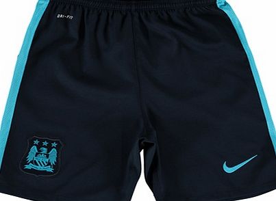 Nike Manchester City Away Shorts 2015/16 - Kids
