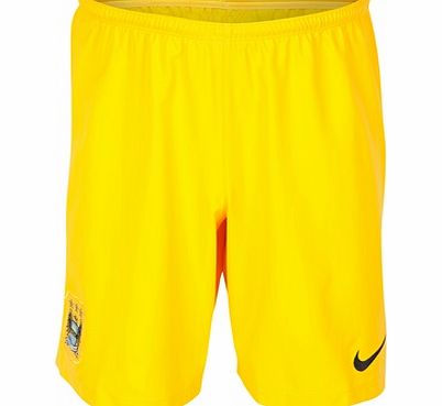 Nike Manchester City Change Goalkeeper Shorts 2014/15
