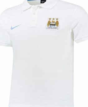 Nike Manchester City Core Match Up Polo White