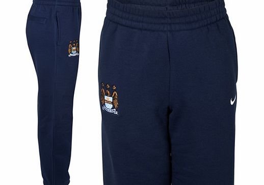 Manchester City Core Pant - Junior -Obsidian