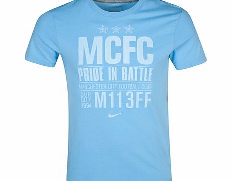 Nike Manchester City Core Plus PIB T-Shirt - Mens
