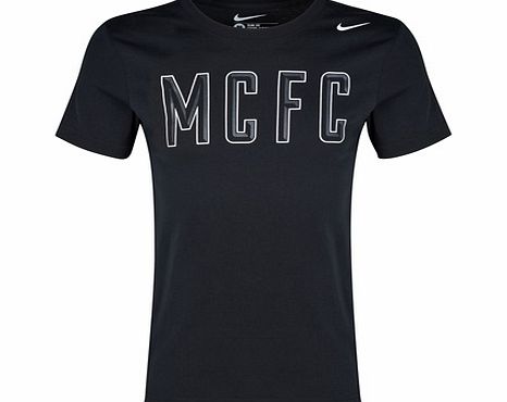 Nike Manchester City Core Plus T-Shirt Black 656514-010