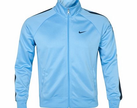 Nike Manchester City Core Trainer Jacket Blue