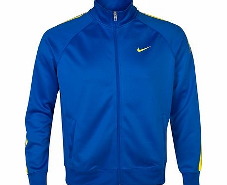 Manchester City Core Trainer Jacket Royal Blue