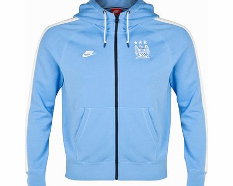 Manchester City Covert AW77 FZ Hoody Blue