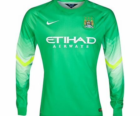 Nike Manchester City Goalkeeper Shirt 2014/15 Lt