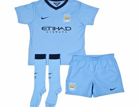 Manchester City Home Kit 2014/15 - Little Boys