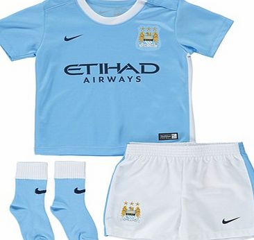 Nike Manchester City Home Kit 2015/16 - Infants Sky