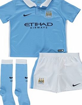 Nike Manchester City Home Kit 2015/16 - Little Kids