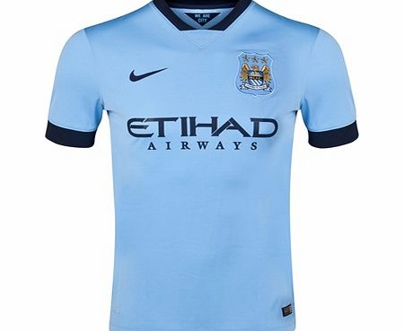 Manchester City Home Shirt 2014/15 Sky Blue