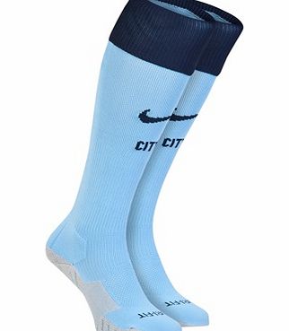 Manchester City Home Socks 2014/15 Sky Blue