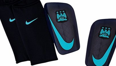 Nike Manchester City Mercurial Lite Shin Guards Blue