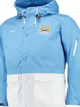 Nike Manchester City Saturday Jacket Sky Blue