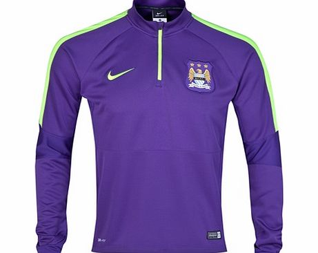 Manchester City Squad Long Sleeve Midlayer Top