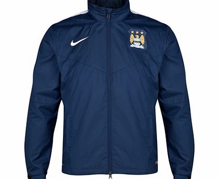 Nike Manchester City Squad Rain Jacket Navy 627109-411