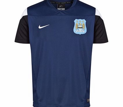Nike Manchester City Squad Short Sleeve Training