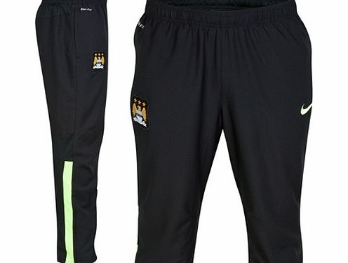 Manchester City Squad Sideline Woven Pants Black