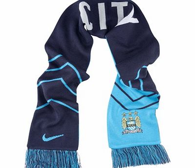 Nike Manchester City Supporters Scarf Blue 619340-488
