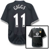 Nike Manchester United Away Shirt 2003/05 - with Giggs 11 printing.
