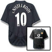 Nike Manchester United Away Shirt 2003/05 - with V.Nistelrooy 10 printing.