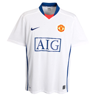 Manchester United Away Shirt 2008/09.