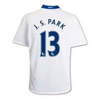 Nike Manchester United Away Shirt 2008/09 with J.S