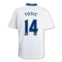 Nike Manchester United Away Shirt 2008/09 with Tosic
