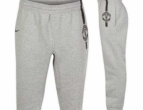 Nike Manchester United Core Cuff Pant-Dk Grey