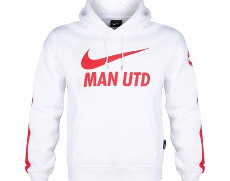 Nike Manchester United Core Hoody-White 624346-100