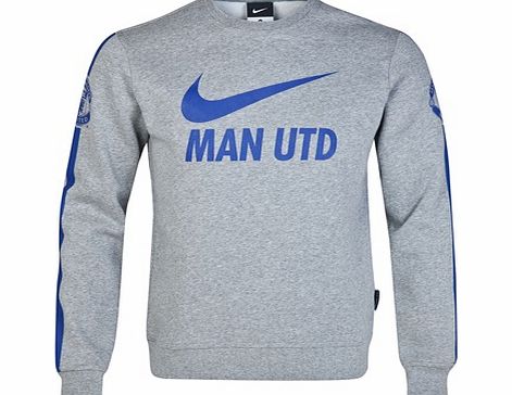 Nike Manchester United Core Long Sleeve Crew