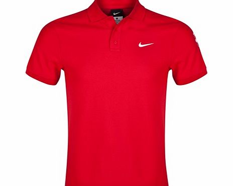 Nike Manchester United Core Match Up Polo-Red