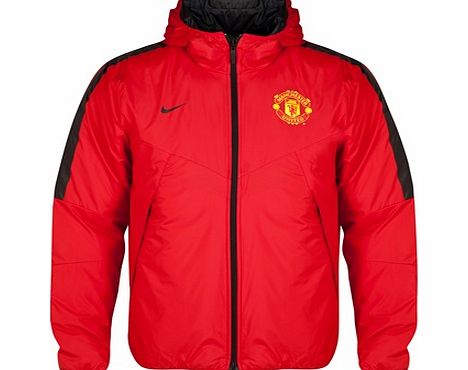 Nike Manchester United Core Padded Jacket-Red