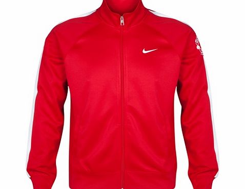 Nike Manchester United Core Trainer Jacket-Red