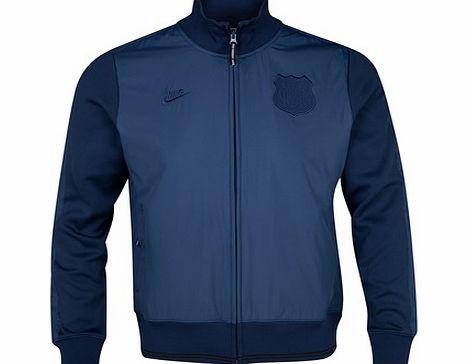 Nike Manchester United Covert Knit N98 Jacket Navy