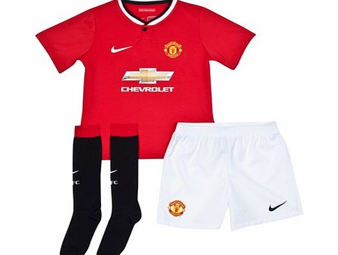 Nike Manchester United Home Kit 2014/15 - Little Boys
