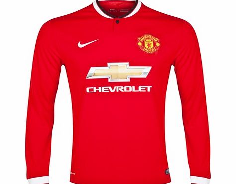 Nike Manchester United Home Shirt 2014/15 - Long