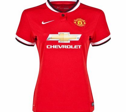 Nike Manchester United Home Shirt 2014/15 - Womens