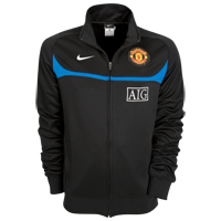 Nike Manchester United Line Up Jacket - Black/Royal
