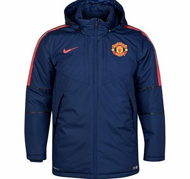 Nike Manchester United Squad Medium Fill Jacket Navy