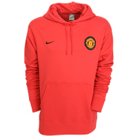 Nike Manchester United Supporter Hoodie - Red/Black.