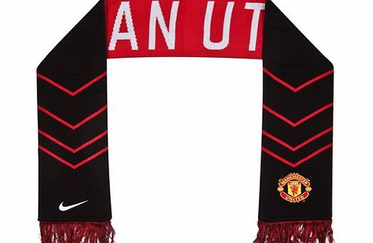 Nike Manchester United Supporters Scarf 14/15-Black