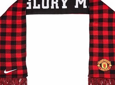 Nike Manchester United Supporters Scarf Black