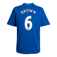 Nike Manchester United Third Shirt 2008/09 with Brown
