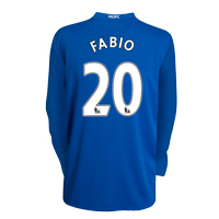 Nike Manchester United Third Shirt 2008/09 with Fabio